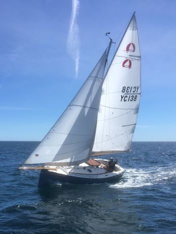 Cape Henry 21 plywood trailer sailer