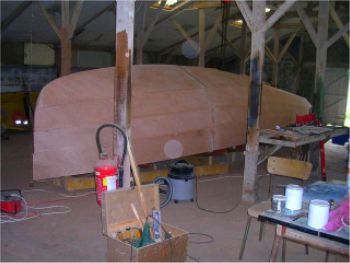 Cape Henry 21 lapstrake plywood boat plans for amateur builders