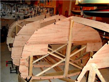 Dudley Dix Yacht Design - Lapstrake plywood amateur boatbuilding 