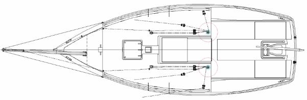 Cape Canso 23 deck layout