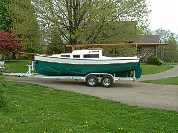 Cape Henry 21 lapstrake plywood boat kits