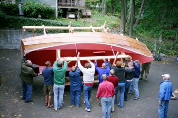 Cape Cutter 19 lapstrake plywood boat plans for amateur builders