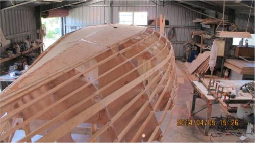 Didi 950 radius chine plywood boat plans