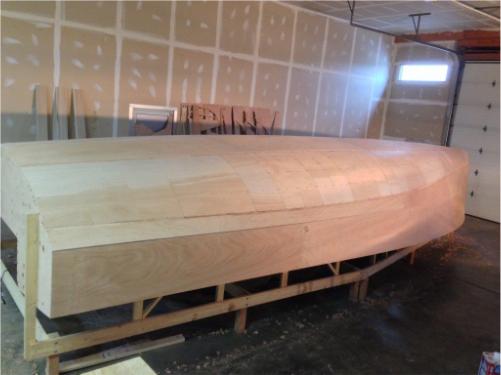 Didi 950 radius chine plywood boat plans