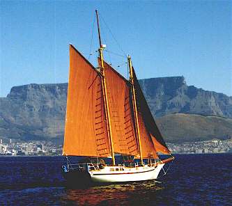 Hout Bay 50 "Cape Rose" on Table Bay