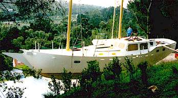 Hout Bay 50 with poop deck and pilothouse