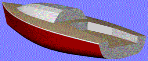 MG30 radius chine plywood boat plans