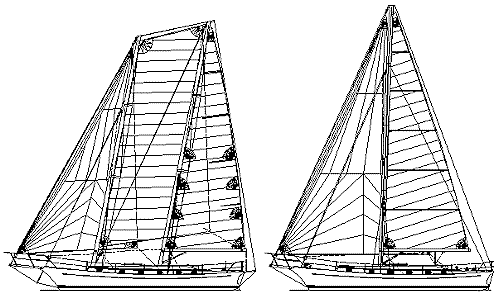 Shearwater 45 sail plans