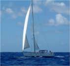 Dix 57 radius chine steel sailboat