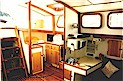 Hout Bay 50 "Cape Rose" interior