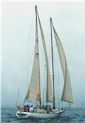 Shearwater 45 staysail schooner