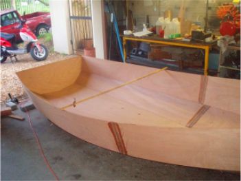 Argie 15 stitch & glue plywood boat plans for amateur boatbuilders