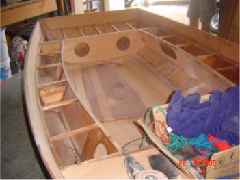 Argie 15 stitch & glue plywood boat plans for amateur boatbuilders