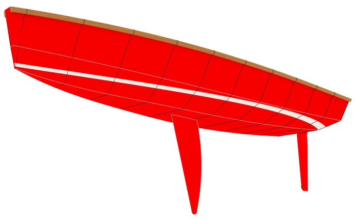 Naskeag 16 hull shape