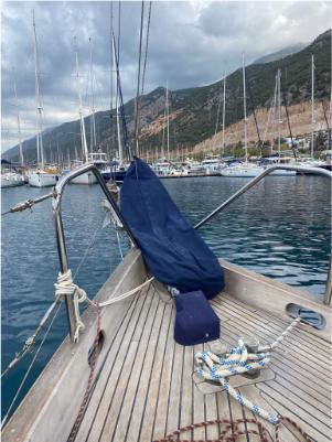 Hout Bay 40 steel gaff schooner