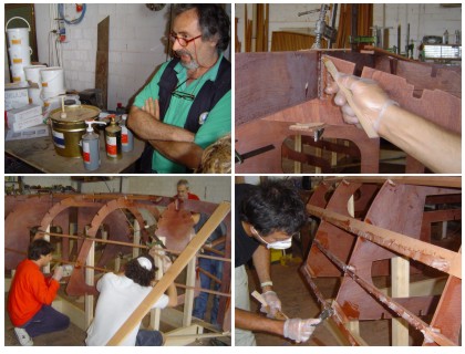 Radius chine plywood boatbuilding lessons