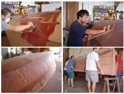 Radius chine plywood boatbuilding lessons