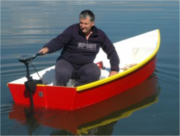 Argie 10 stitch & glue plywood boat plans for amateur boatbuilders