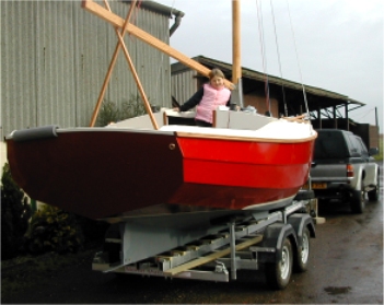 Cape Henry 21 lapstrake plywood boat kits