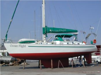 Saloon of Dix 43 "Ocean Flight"