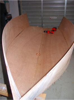 Dixi Dinghy stitch & glue plywood boat plans for amateur boatbuilders