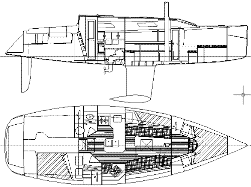 33ft GRP Cruiser racer